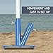 Umbrella Stand Sports Dual Umbrella Holder Fishing Pole Stand Beach Umbrella Stake