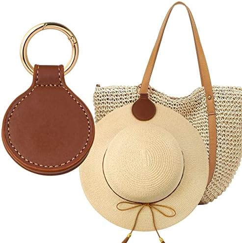 Magnetic Hat Clip for Travel - Strong Magnet Secures Hat to Bag - Leather Amazon.com: Niveaya Magnetic Hat Clip for Travel on Bag  main image 2