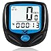 Bicycle Speedometer and Odometer Wireless Waterproof Cycle Bike Computer with Digital LCD Display & Multi-Function by YS
