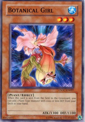 Yu-Gi-Oh! - Botanical Girl (CSOC-EN027) - Crossroads of Chaos - Unlimited Edition - Common