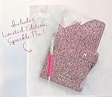 Victoria's Secret Pink Glitter Diary Journal Notebook w/ Sparkle Pen
