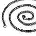 Feraco Anchor Necklace for Men Vintage Navy Nautical Pirate Pendant Stainless Steel Anchor Chain Necklace, 21.6 inch
