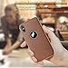 LOHASIC for iPhone X Case Xs Case Slim Leather Luxury PU Soft Flexible Bumper Defender Non-Slip Grip Anti-Scratch Shockproof Protective Cover Cases Compatible with iPhone X 10 Xs 5.8 inch (Brown)