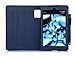 rooCASE Fire HD 6 2014 Case, Dual View Fire HD 6 Folio Case Cover with Stand [Supports Auto Sleep/Wake Feature] for Amazon Fire HD 6 2014, Navy