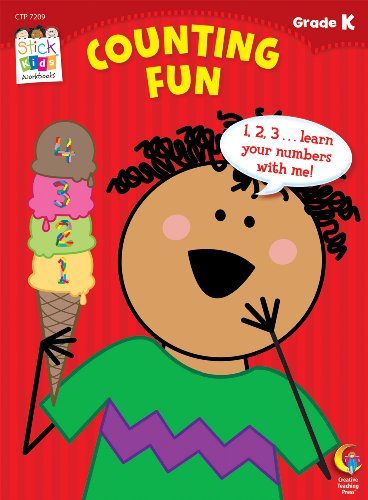 Counting Fun Stick Kids Workbook, Grade K (Stick Kids Workbooks)