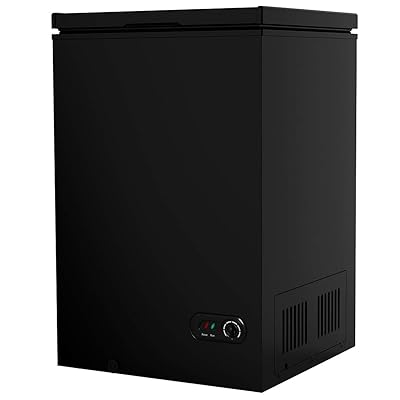 Coollife 3.5 Cubic Feet Chest Freezer with Removable Basket