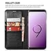 Xoomz Vegan Leather Folio Flip Cover with Kickstand and Credit Card Slots