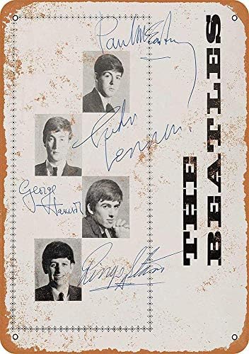 The Beatles Wall Sign Creativity Personalized Metal Plaque Art Vintage Decoration Sheet Crafts Hanging Poster Cafe Bar Garage
