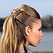HairZing Tribal Essential Plastic, Perfect for Easy Ponytails, UpDos and Twists, Brown, Large