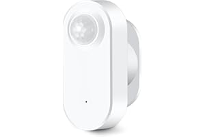 Haozee Smart Motion Sensor,Zigbee PIR Motion Sensor with Illuminance Value,High Sensitivity,Real-time Detection,Zigbee Hub Required,Support Home Assistant,Zigbee2MQTT