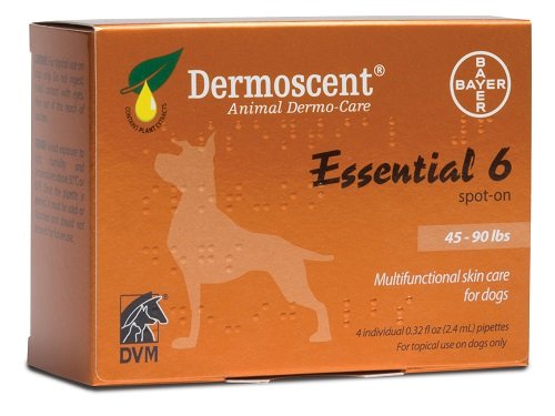 Dermoscent Essential 6 - Dogs 45-90 lbs