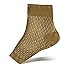 SB SOX Plantar Fasciitis Relief Socks – Ankle Brace Compression Sleeve – Arch Support for Foot Pain, Swelling, Heel Spurs – Foot Brace for Achilles Tendonitis Relief, Injury Recovery (Nude, Large)