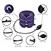 Banglijian Cervical Neck Traction Collar Device Inflatable Pillow Effective and Instant Relief for Chronic Neck and Shoulder Pain with Adjustable Size (Purple)