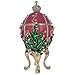 BestPysanky 1898 Lilies of The Valley Royal Imperial Easter Egg 6.25 Inches