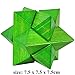 KINGOU Bamboo Green Octagon Lock Logic Puzzle Burr Puzzles Brain Teaser Intellectual Assembly Toy
