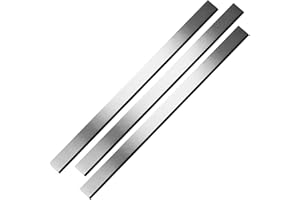 3pcs 16inch Planer Blades 408×25×3mm HSS Planer Blade Resharpenable for Woodworking Thickness Planer