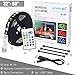 Emotionlite LED Strip Lights for 42-55 inch TV, USB LED TV Backlight, Remote Control, Colors Bias Lighting for HDTV, Coating Protection, Waterproof, Dustproof