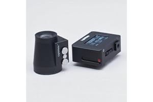 LIGHTNOVA LightMate Area 2S Light Meter Photography & OV-X1 17° Retro Viewfinder, 0.96" Large OLED Screen, Ultra-Compact, Rechargeable Battery, for Leica & Other Film Cameras, Black