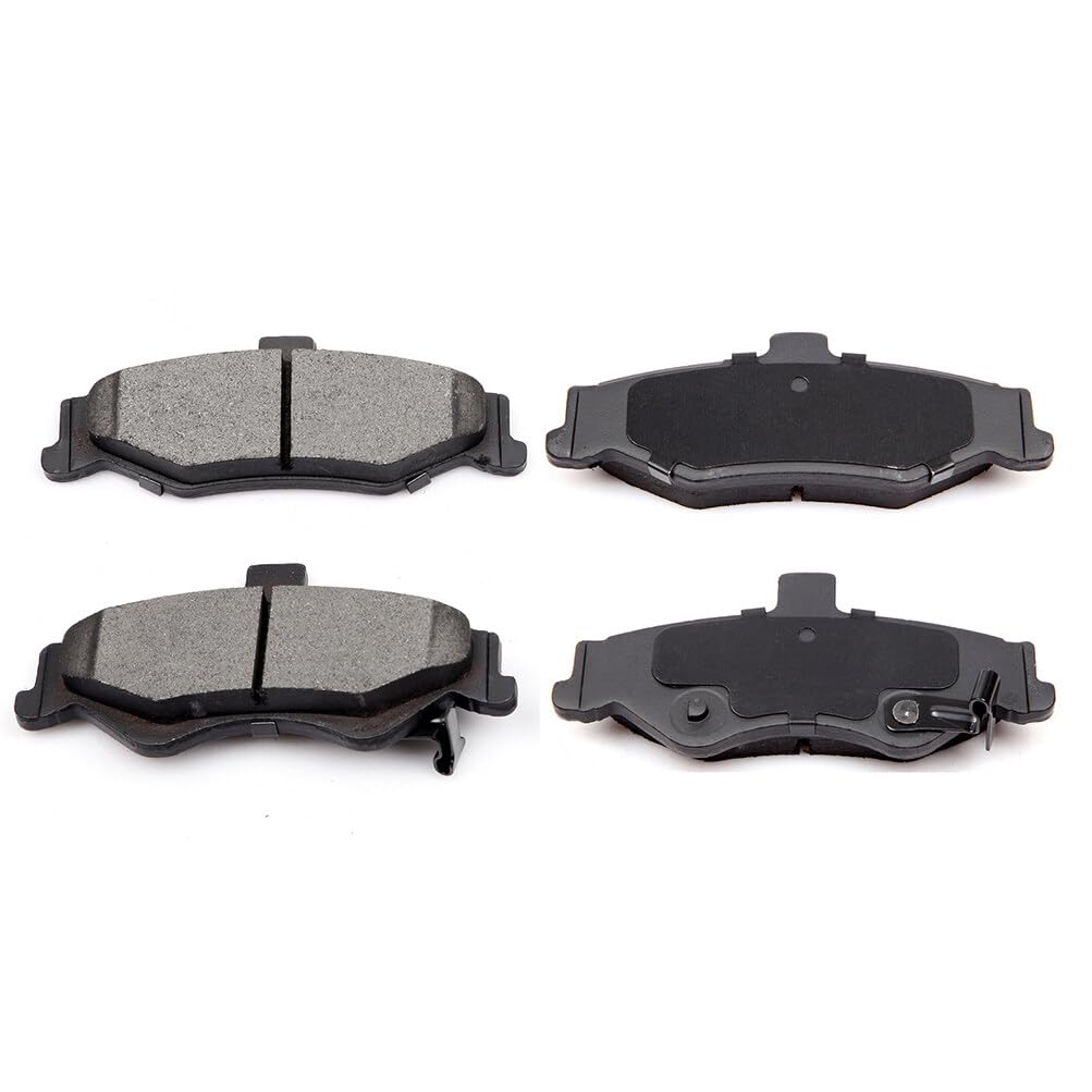 cciyu D750 Rear Semi-Metallic Disc Brake Pads Kit