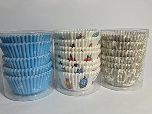 Colorful Cupcakes Expert Paper Baking Cups, For Cupcake, Muffin, Mini Cake Liners [Total 750 Pieces Per Pack]