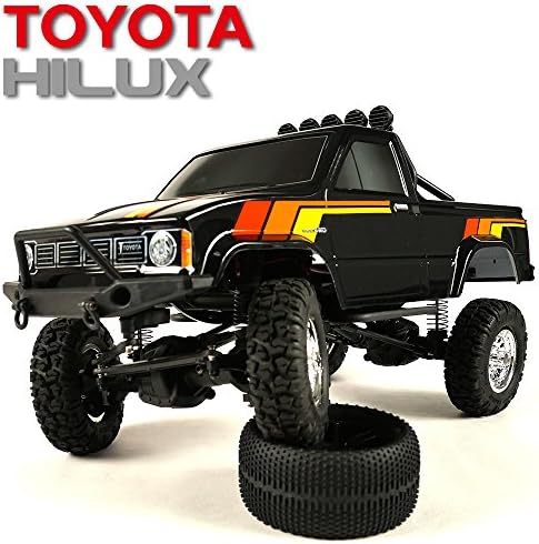 Thunder Tiger TOYOTA HILUX 1/12 PICK-UP TRUCK RTR (BLACK)