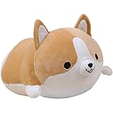 Corgi Dog Plush Pillow, Cute Shiba Inu Corgi Butt Stuffed Animal Toys Gifts for Bed, Valentine, Kids Birthday, Christmas (Bro