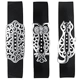 Henoda Compatible Cover Sleeve Protector Accessories Replacement for Fitbit Flex 2 Bands (3PC Silver)