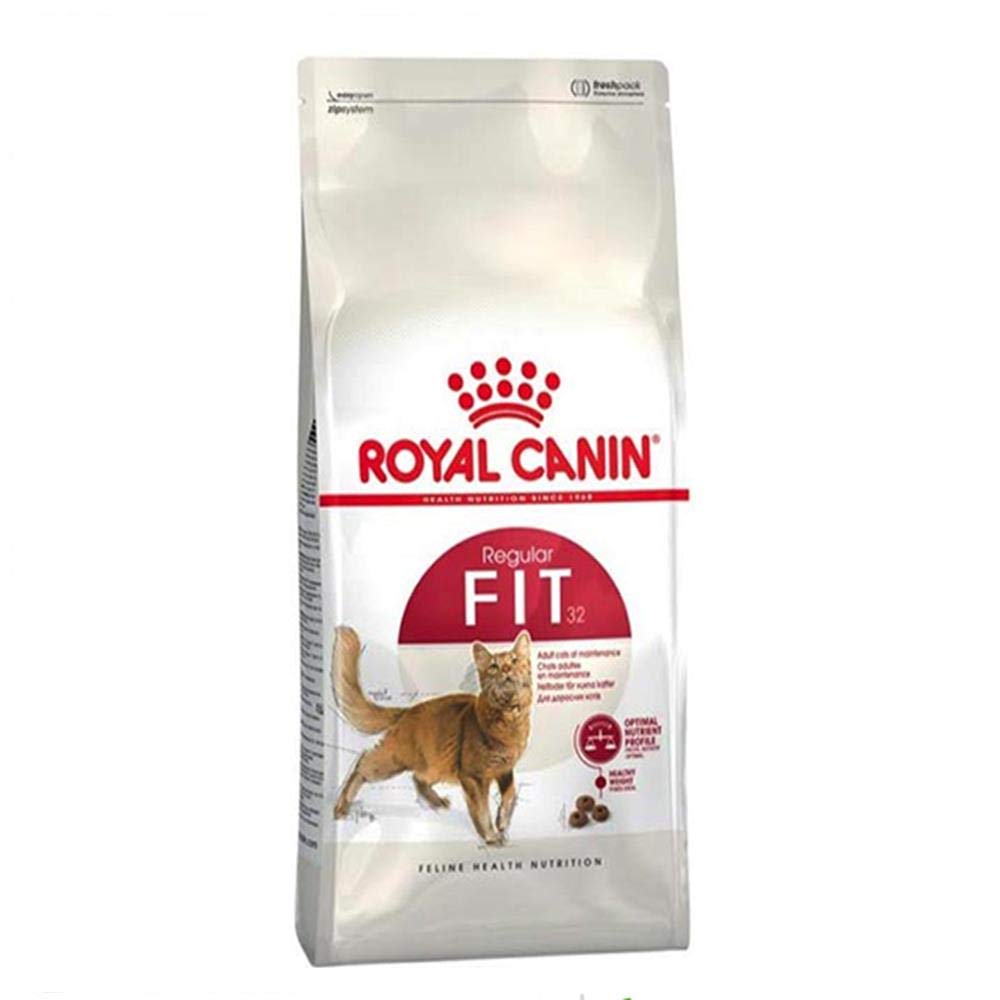 Royal Canin Cat Food - Fit 32 - Dry Kibble for Adult Cats - Balanced and Complete Feed - Tailored Nutrition - Science Diet - 4kg