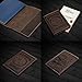 Villini US Passport Holder Cover - Case - Leather Passport Wallet - Organizer For Men Women - Travel Acessories (Brown Vintage)