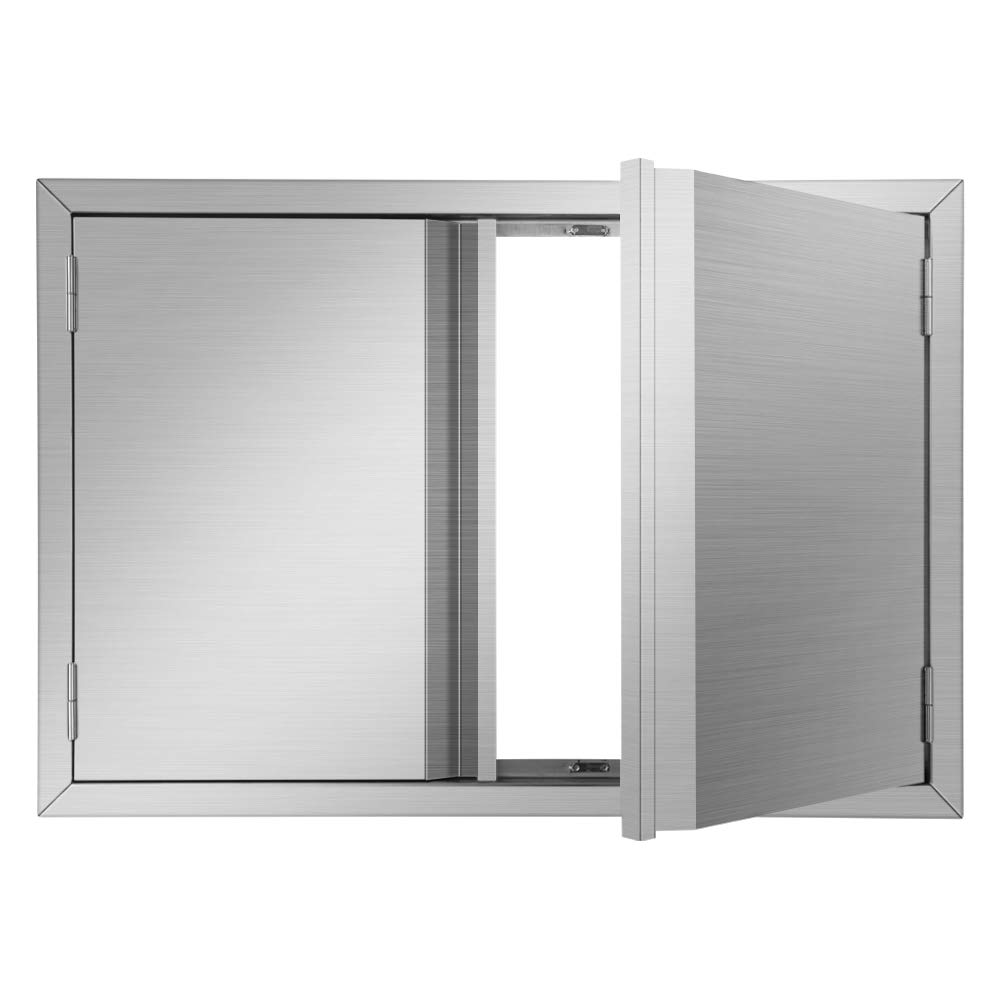 Best Stainless Steel Outdoor Kitchen Double Doors