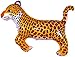 30" LEOPARD BALLOON - Amazing New HOVERING ANTI-GRAVITY TOY - Free Floating, Flying Jungle Zoo Animal Kingdom Birthday Party Favor