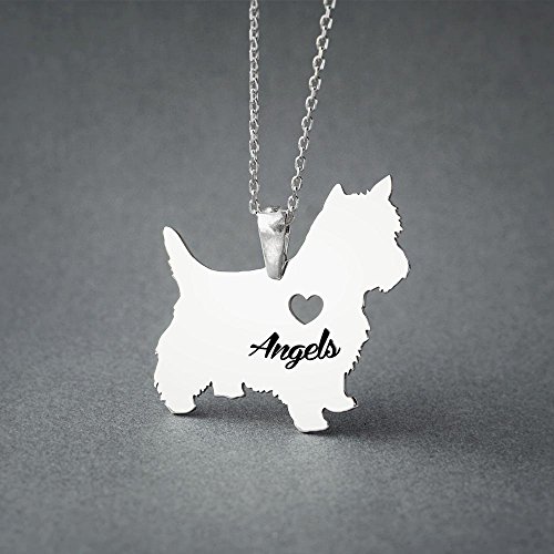 Personalized Yorkie Terrier Necklace