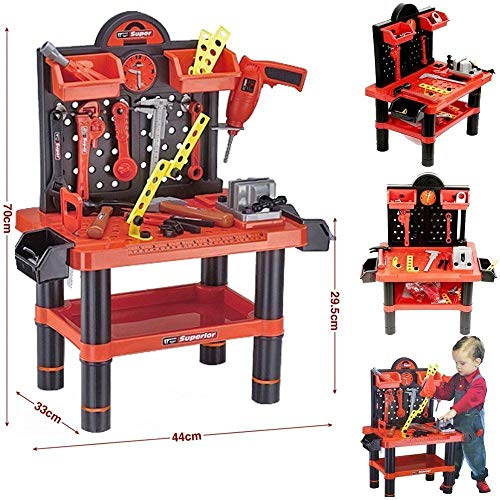 Fb Funkybuys Large 47pc Childrens Work Bench Kids Play Set With Tools Diy Tool Kit Construction Toy Pretend Play Set Si Ty1024 Buy Online In Northern Mariana Islands At Mariana Desertcart Com Productid