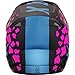 Fox Racing Grav Adult V1 Motocross Motorcycle Helmet - Black/Pink / Small
