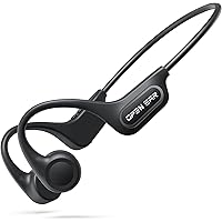 Siniffo Upgraded Bone Conduction Headphones Wireless Bluetooth 5.3 Open Ear Sports Earphones with Mic, Sweat Resistant Headse