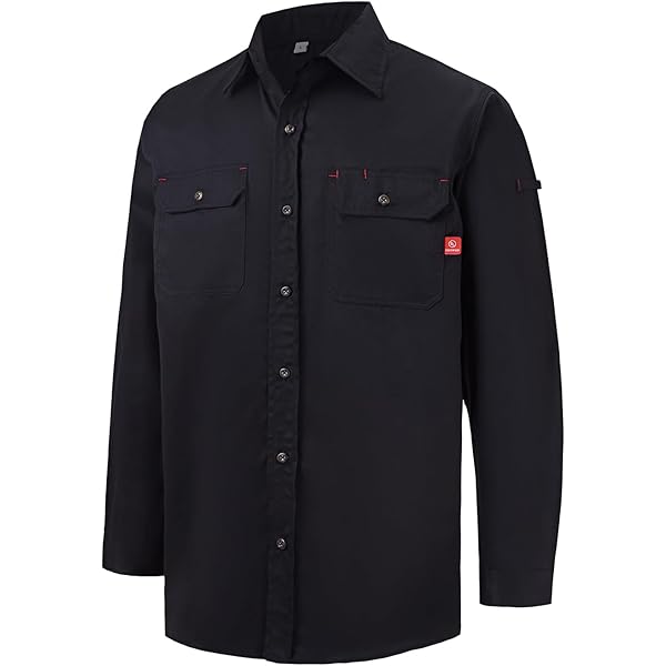 シャツ/ブラウス(長袖/七分) Flame shirt with vest MCR SBS20 Summit Breeze Flame Resistant Long Sleeve Shirt with