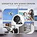 Mini Spy Hidden Camera, Vaculim 1080P Portable Small HD Nanny Cam 16GB SD Card