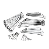 Craftsman 32-piece Inch and Metric Combination Wrench Set, Full Polish, 12 Point, 9-49828