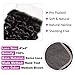 Flady Brazilian Virgin Kinky Curly Hair Bundles with Closure (16 18 20+14inch) 10a Unprocessed Brazilian Curly Weave Human Hair 3 Bundles with Closure