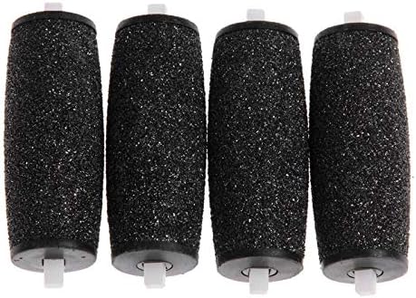 OUTANG Replacement Rollers for Scholl Velvet Smooth Electric Foot File Express For Pedi Skin Remover 4PCS/Pair