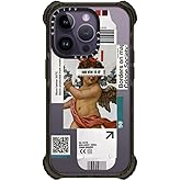 CASETiFY Ultra Impact iPhone 14 Pro Case [5X Military Grade Drop Tested / 11.5ft Drop Protection] - Below 30 Degrees - Clear Black