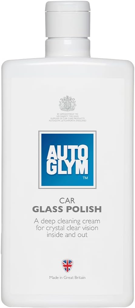 Autoglym Car Glass Polish 500ml Windscreen & Window Cleaner Deep Clean