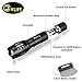 CVLIFE A100 Ultra Bright T6 LED Tactical Flashlight Torch Light with Rechargeable 18650 Battery and Charger