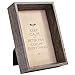 Eco in Deco Picture Frame 4x6 inch Color Brown Wood Shadow Box