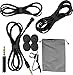 RockDaMic Professional Lavalier Microphone with Free Accessories - Auxiliary Connection, Clip-on System for Video Conferencing, Podcasting, YouTube, DSLR, Camera, iPhone, Android, PC