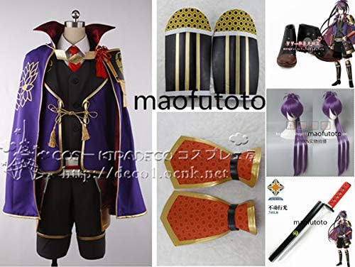 Amazon 刀剣乱舞 とうらぶ 不動行光 極 風 豪華 セットコスプレ衣装ウィッグ 靴 剣追加可 コスプレ 仮装 通販