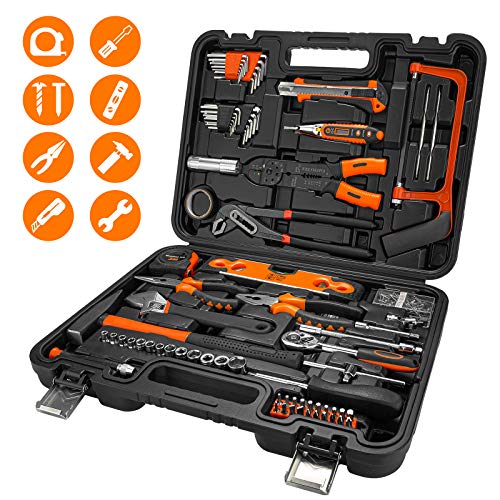 Werkzeugkoffer, V VONTOX 220-teilig Haushalts-Werkzeugkoffer,Werkzeug-Set, Reparatur Werkzeug Set Perfekt für den… – Bild 3