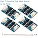 4pcs TL-Smoother Plus Addon Module 3D Printer Accessories Filter for Pattern Elimination Motor Filter Clipping Filter 3D Printer Motor Drivers Terminator Reprap MK8 I3 (Green)