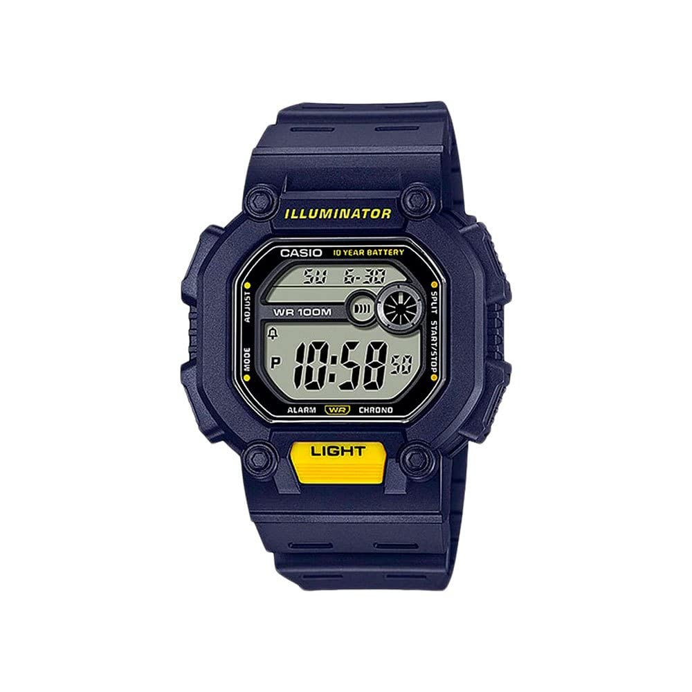 Casio Casual Watch W-737H-2AVCF, Blue, Digital