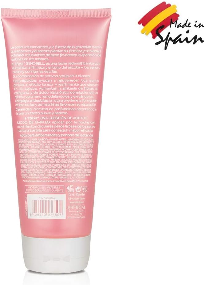 E'LIFEXIR Senobell - Breast Firming Cream, Ivory, 200 ml (Pack of 1) - Image 3